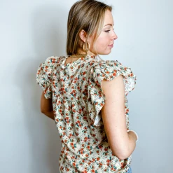 Entro Daniella Floral Top