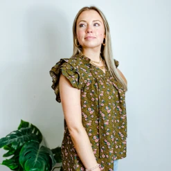 Entro Daniella Floral Top