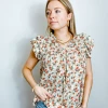 Entro Daniella Floral Top