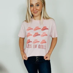 Dash Forward Let's Go Girls Tee Tops