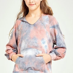 Good Girl Swank Tween Tween Comfy Tie Dye Hoodie