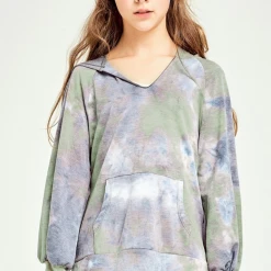 Good Girl Swank Tween Tween Comfy Tie Dye Hoodie