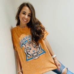 Zutter Easy Tiger Graphic Tee Tops