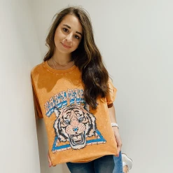 Zutter Easy Tiger Graphic Tee Tops