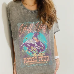Zutter Wild West Rodeo Graphic Tee Tops