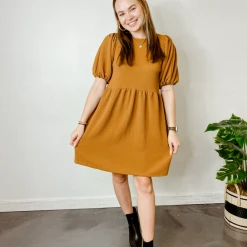 HYFVE Paige Puff Sleeve Dress Dresses