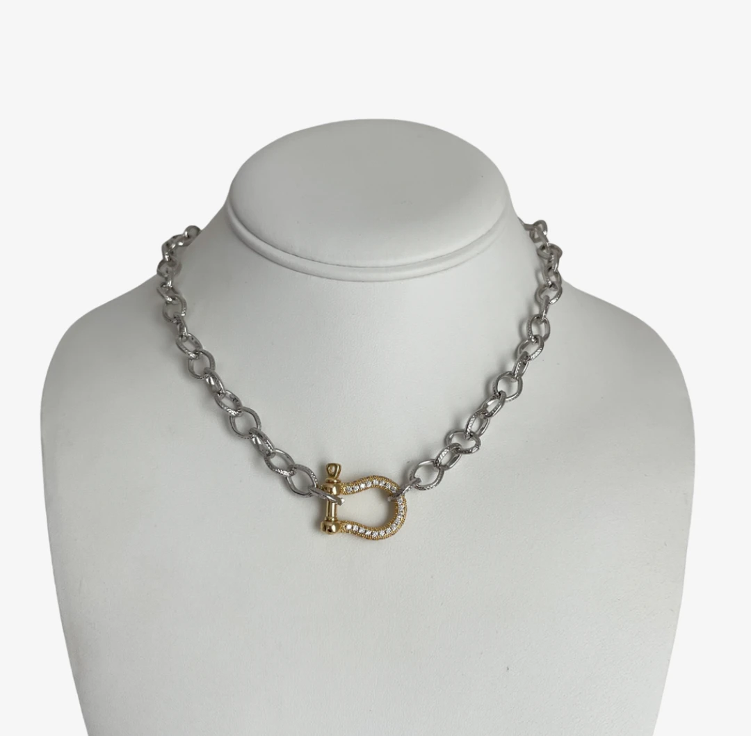 Jewels By Jessica JBJ Lana Lock Necklace - Elegant Jewelry for Women 3 Jewels By Jessica JBJ | Lana Lock Necklace