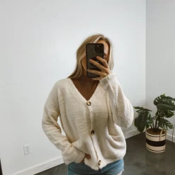 HYFVE Sadie Fuzzy Cardigan