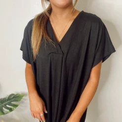 Entro Erin Knit V Neck Dress