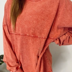 Fantastic Fawn Tops Stormi Mineral Wash Sweatshirt