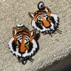 Golden Stella Game Day Collection Beaded Tiger Earrings - Stylish Jewelry for Sports Fans 2 Golden Stella Game Day Collection Beaded Tiger Earrings