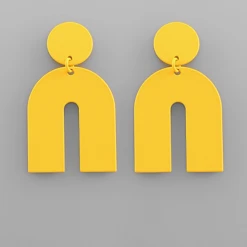 Golden Stella Classic Arch Earrings