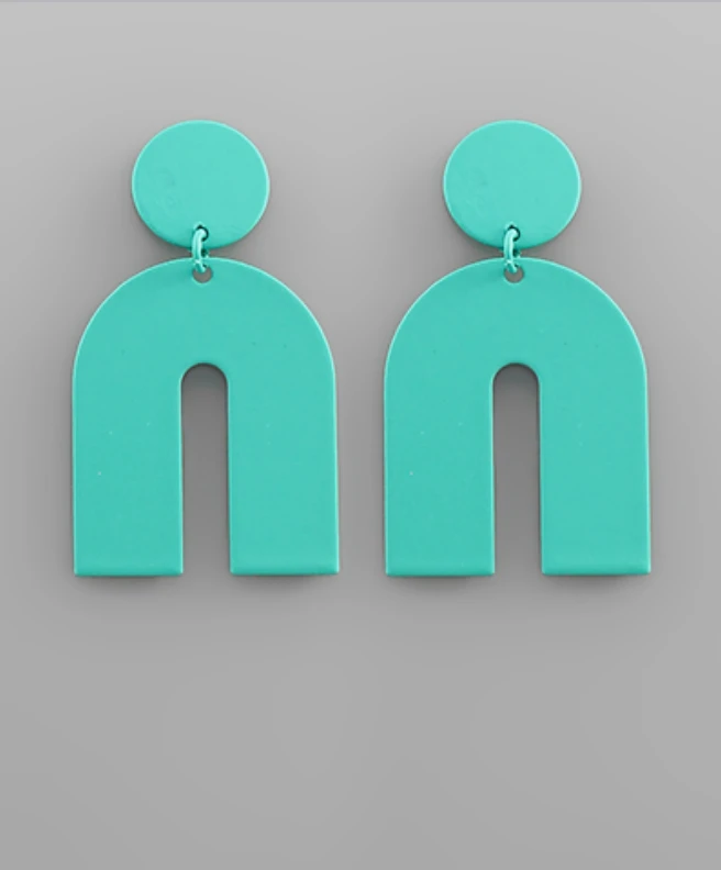 Golden Stella Classic Arch Earrings - Elegant Gold-Tone Hoop Earrings for Women 7 Golden Stella Classic Arch Earrings