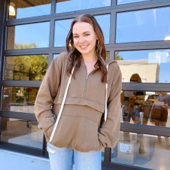 POL Tops Smith Oversized Hoodie Top