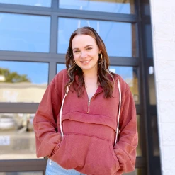 POL Tops Smith Oversized Hoodie Top