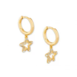 Kendra Scott Jewelry Jae Star Huggie Earrings