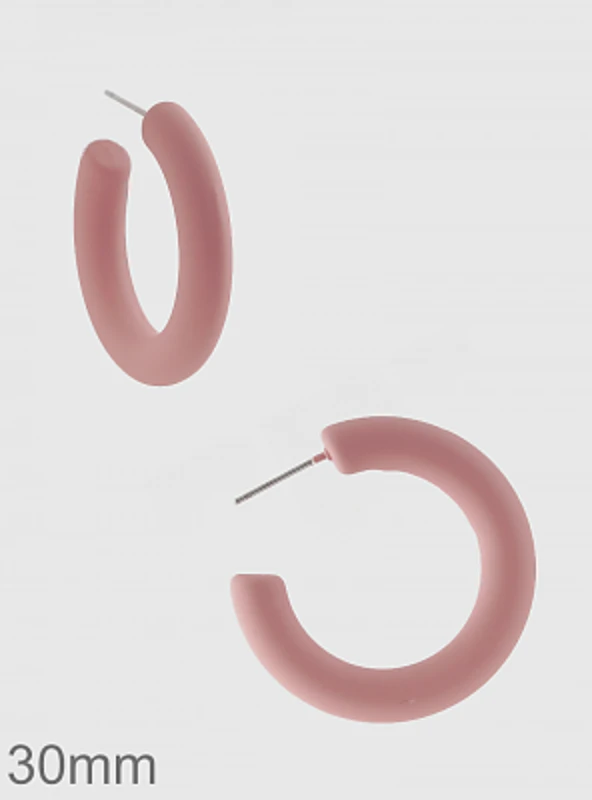 TRENDY Wholesale Clay Hoop Earrings - Lightweight Boho Jewelry for Women 4 TRENDY Wholesale Clay Hoop Earrings