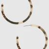 TRENDY Wholesale Lightweight Tortoise Hoops Jewelry
