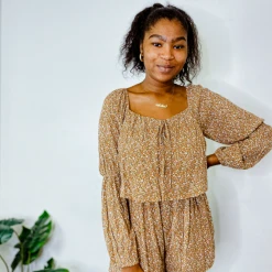 Le Lis Rompers Liz Floral Flowy Romper