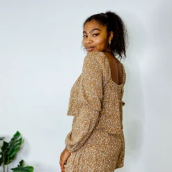 Le Lis Rompers Liz Floral Flowy Romper