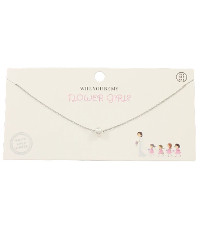 Golden Stella Jewelry Flower Girl Pearl Necklace - Elegant Pearl Necklace for Special Occasions 4 Golden Stella Jewelry Flower Girl Pearl Necklace