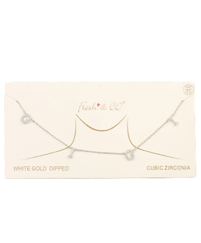 Golden Stella Dainty CZ Grandma Necklace - Elegant Jewelry for Women 4 Golden Stella Dainty CZ Grandma Necklace Jewelry