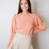 HYFVE Honey Chenille Sweater Tops