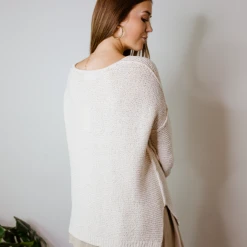 By Together Brooke V Neck Knit Sweater