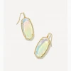 Kendra Scott Faceted Elle Gold Drop Earrings
