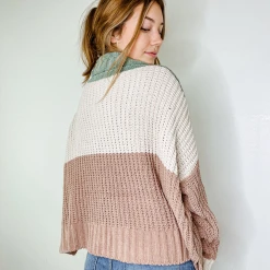 POL Tops Cozy Calling Cowl Neck Sweater