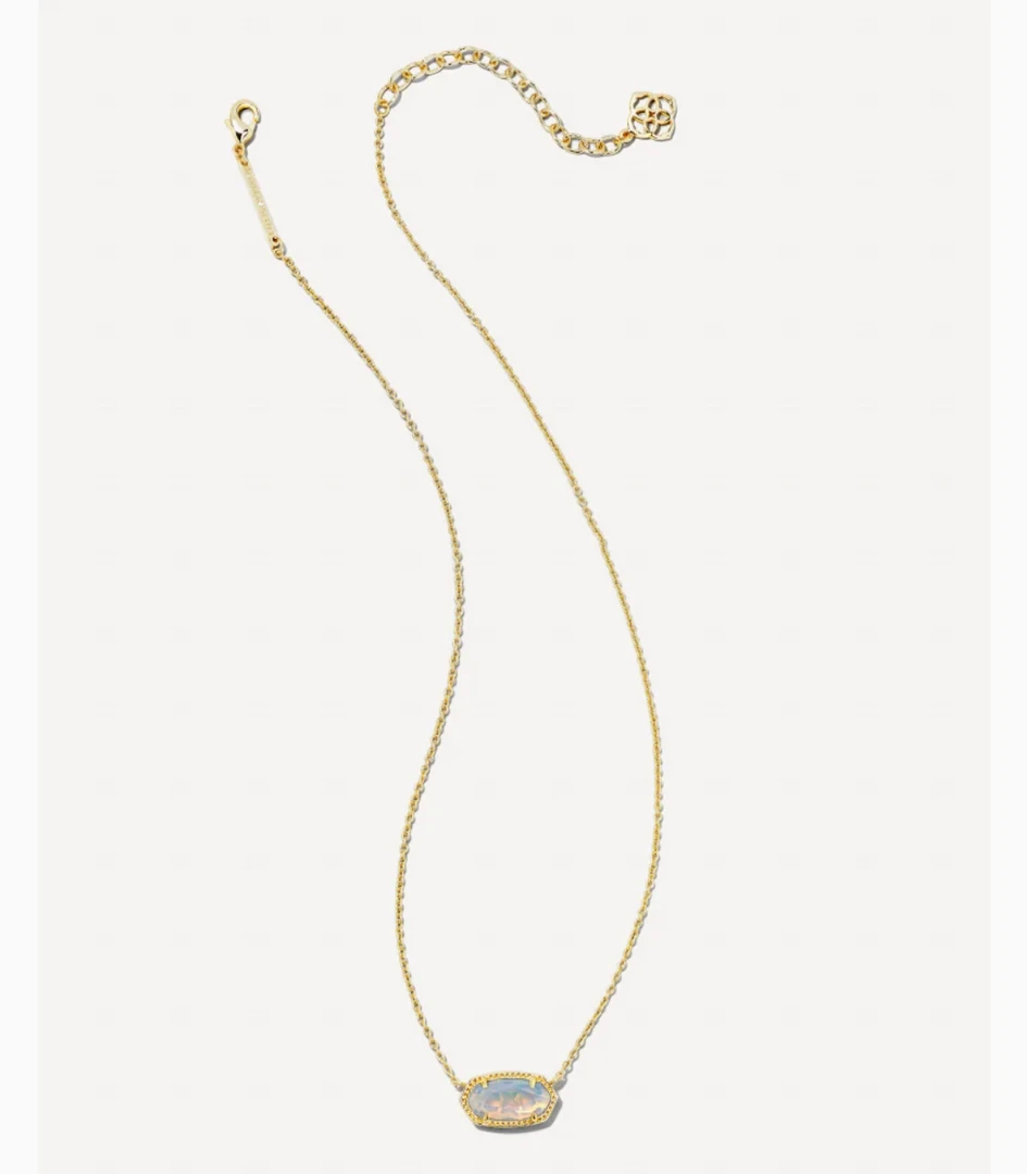 Kendra Scott Elisa Gold Pendant Necklace - Elegant Jewelry for Women 3 Kendra Scott Jewelry Elisa Gold Pendant Necklace