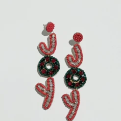 Golden Stella Jewelry Christmas Joy Earrings