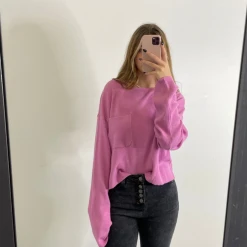 &Merci Shay Ribbed Knit Sweater Tops