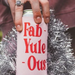 Friday + Saturday Lifestyle Fab-Yule-Ous Tall Drink Sleeve