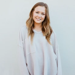 Fantastic Fawn Lucy Waffle Knit Top - Soft Long Sleeve Women's Tops for Casual Wear 13 Fantastic Fawn Lucy Waffle Knit Top