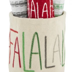 Mudpie Falala Christmas Towel Set Lifestyle