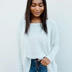 Fantastic Fawn Hope Loose Knit Sweater Top