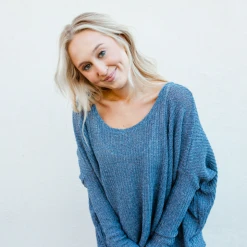 Fantastic Fawn Hope Loose Knit Sweater Top