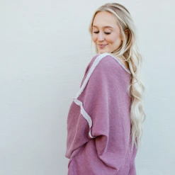 Fantastic Fawn Lucy Oversized Knit Top Tops