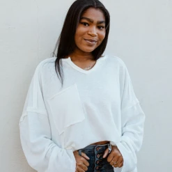 Fantastic Fawn Lucy Oversized Knit Top Tops