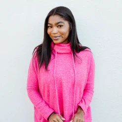 Cherish Tops Marie Cowl Neck Top