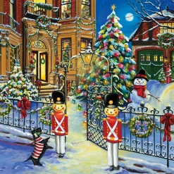 White Mountain Lifestyle Holiday House Jigsaw Puzzle