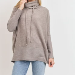 Cherish Tops Marie Cowl Neck Top