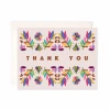 BloomWolf Studio Folk Thank You Greeting Card - Handmade Lifestyle Card for All Occasions 2 BloomWolf Studio Lifestyle Folk Thank You Greeting Card