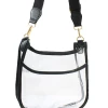 Golden Stella Bags Clear Crossbody Bag