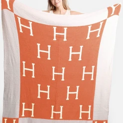 Fashion City Lifestyle H Pattern Luxury Throw Blanket