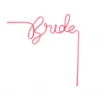 Weddingstar Inc Bride Silly Straw Lifestyle
