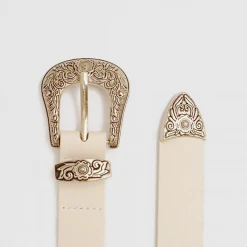 TRENDY Wholesale Belts Western Buckle Leather Belt