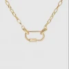 TRENDY Wholesale Dainty Lock Necklace Jewelry