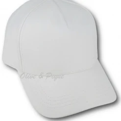 Olive & Pique Cool Girl Leather Ball Cap Hats